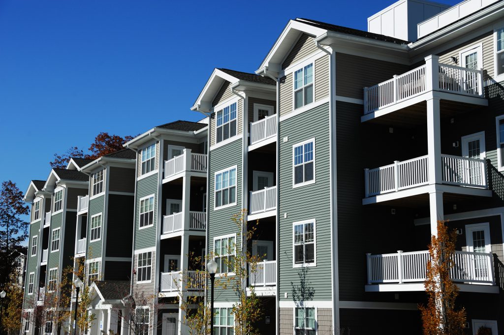 Large apartment complex owned by multifamily investors