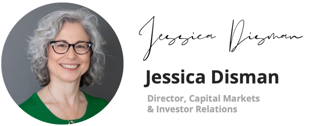 CEP Investments - Jessica Disman